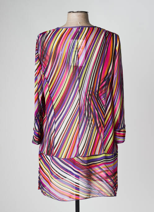 Tunică mâneci lungi violet PAUPORTÉ femeie