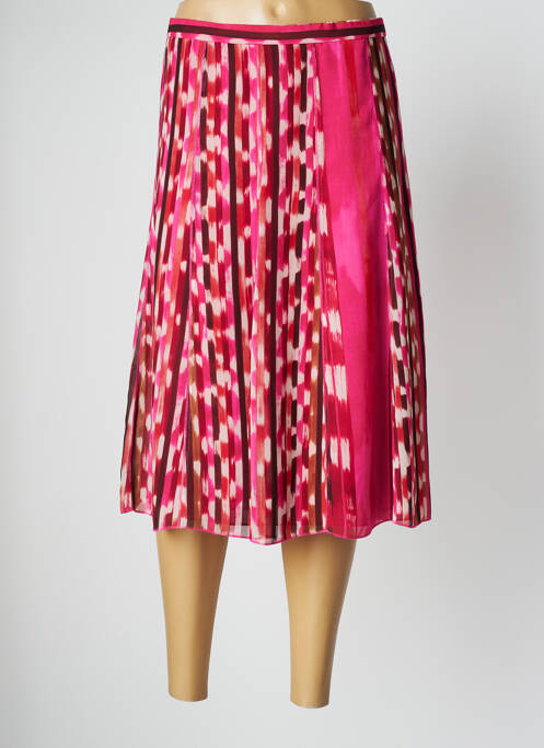 Fustă midi roz PAUPORTÉ femeie