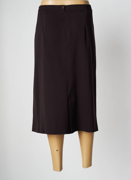 Fustă midi maro GEVANA femeie