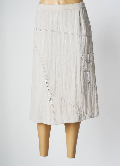 Fustă midi gri PAUPORTÉ femeie