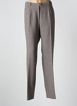 Pantalon drept gri CHRISTIAN MARRY femeie