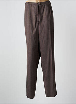 Pantalon drept maro CHRISTIAN MARRY femeie