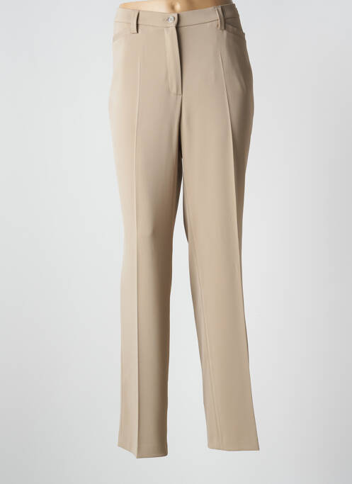 Pantalon drept bej GARDEUR femeie