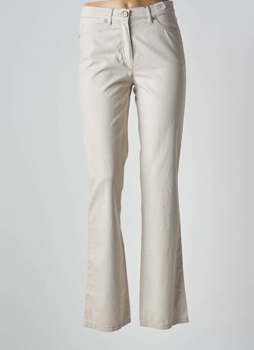 Blugi cu croială dreaptă bej GARDEUR femeie