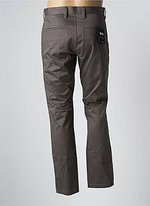 Pantalon chino țesătură poplin mărime normală gri G STAR bărbat
