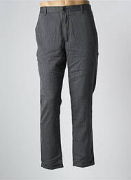 Pantalon chino țesătură melanj mărime normală gri MINIMUM homme
