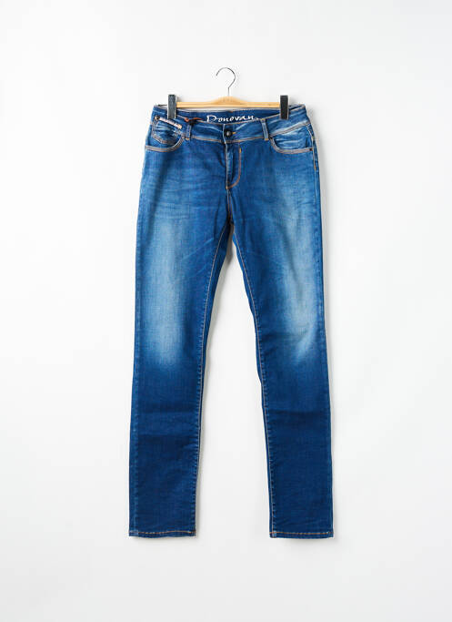 Blugi cu croială slim albastru DONOVAN femeie