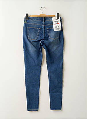 Blugi skinny țesătură brută mărime normală albastru CHEAP MONDAY femeie