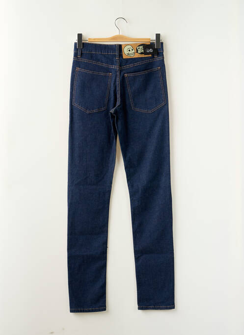 Blugi cu croială slim albastru CHEAP MONDAY femeie