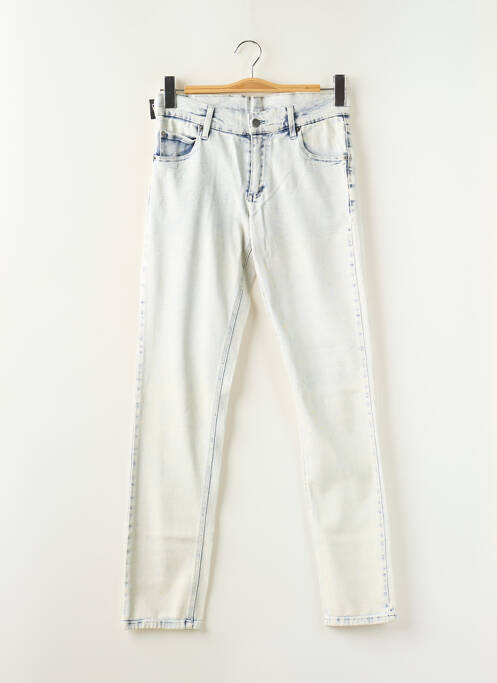 Blugi cu croială slim albastru CHEAP MONDAY femeie