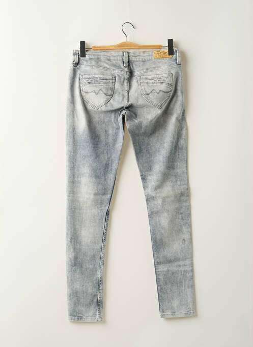 Blugi cu croială slim gri PEPE JEANS femeie