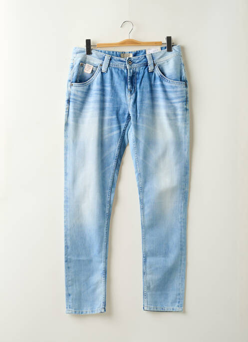 Blugi cu croială slim țesătură brută mărime normală albastru PEPE JEANS femme