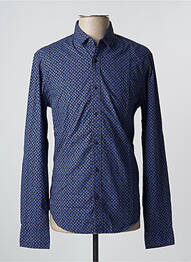 Cămașă cu mâneci lungi imprimeu fantezie albastru SCOTCH & SODA homme