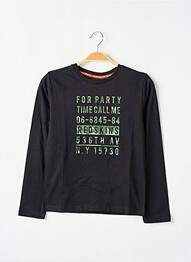 Tricou mâneci lungi mâneci lungi negru REDSKINS băiat