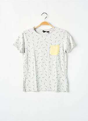 Tricou gri LE TEMPS DES CERISES băiat