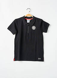 Polo croială dreaptă mâneci scurte negru REDSKINS garcon