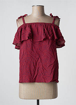 Top roșu LE TEMPS DES CERISES femeie