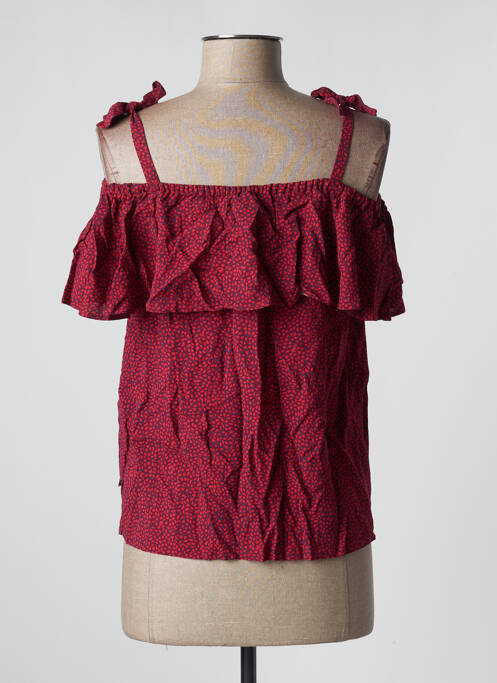 Top roșu LE TEMPS DES CERISES femeie