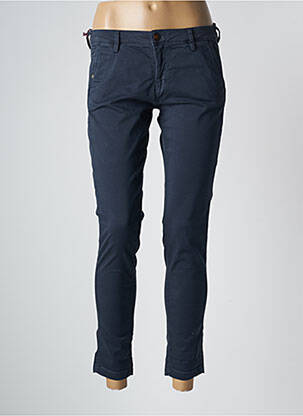 Pantalon chino albastru TEDDY SMITH femeie