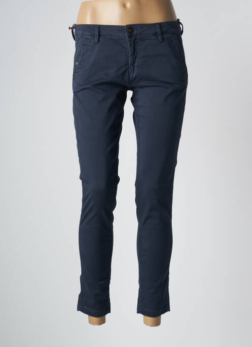 Pantalon chino albastru TEDDY SMITH femeie