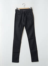 Blugi skinny elasticitate talie joasă negru LE TEMPS DES CERISES femeie