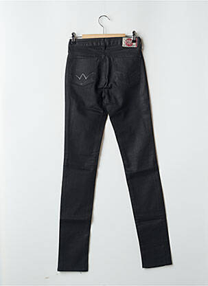 Blugi skinny elasticitate talie joasă negru LE TEMPS DES CERISES femeie
