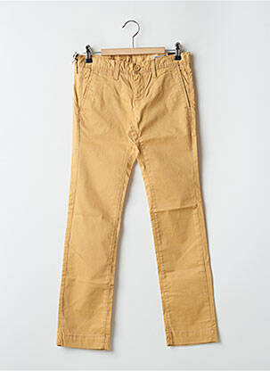 Pantalon chino elasticitate mărime reglabilă bej TEDDY SMITH băiat