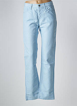 Blugi cu croială dreaptă albastru TEDDY SMITH femeie