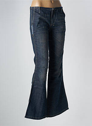 Blugi cu croială evazată albastru TEDDY SMITH femeie