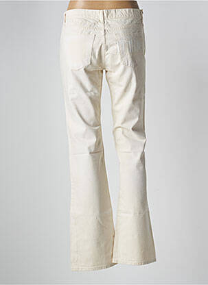 Blugi bootcut buzunare talie joasă bej SCHOOL RAG femeie
