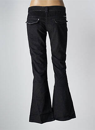 Pantalon evazat elasticitate talie joasă negru TRIPLE 5 SOUL femeie
