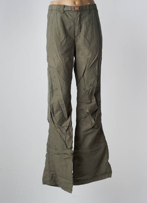 Pantalon evazat verde FREEMAN T.PORTER femeie
