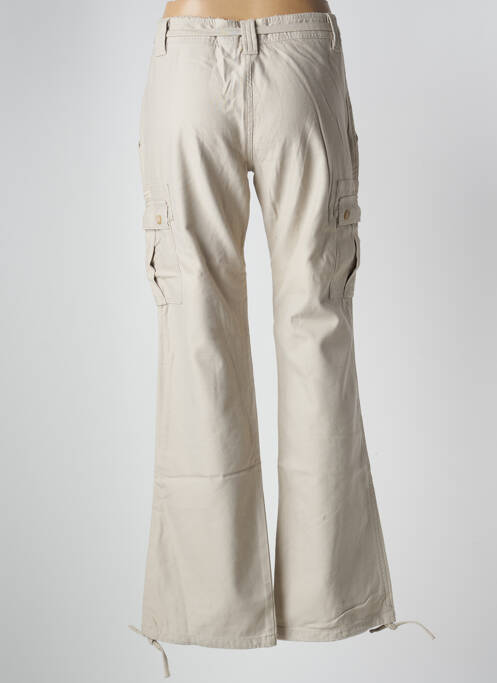 Pantalon cargo bej TEDDY SMITH femeie