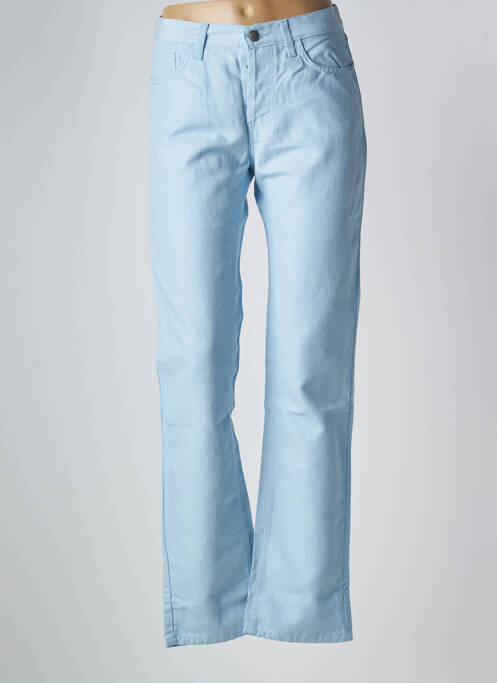 Blugi cu croială dreaptă albastru TEDDY SMITH femeie