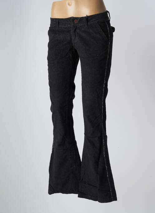 Pantalon evazat negru TRIPLE 5 SOUL femeie