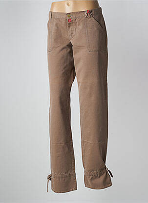 Blugi cu croială dreaptă maro BE YOU K femeie