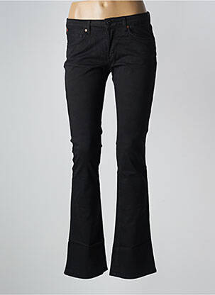 Pantalon evazat negru LOIS femeie