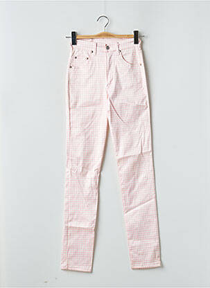 Pantalon slim roz CIMARRON femeie