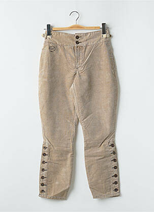 Pantalon 7/8 bej SCHOOL RAG femeie