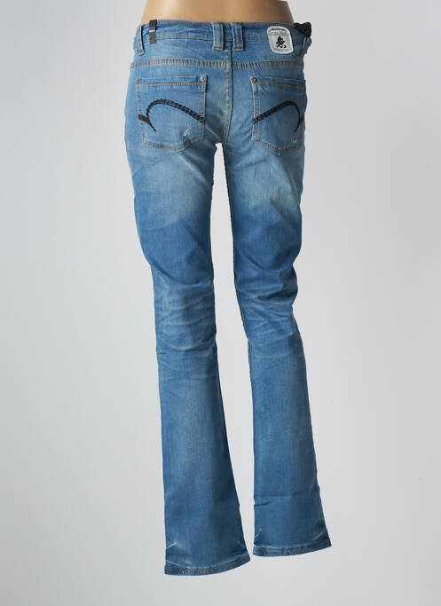 Blugi cu croială slim albastru ONE GREEN ELEPHANT femeie