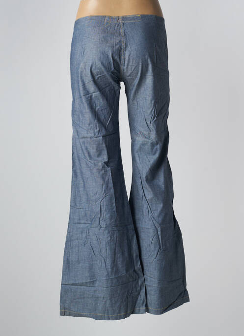 Pantalon evazat talie joasă talie joasă albastru LA BRIGADA INTERNACIONAL femme