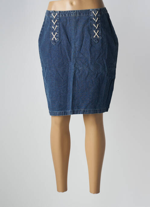 Fustă midi albastru TEDDY SMITH femeie