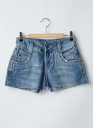 Șort țesătură denim talie joasă albastru BLEND SHE femeie