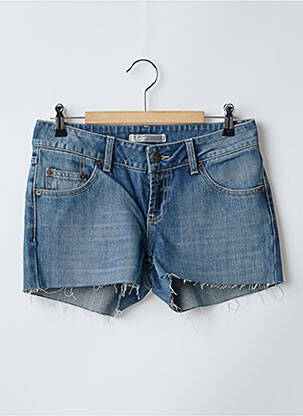 Șort țesătură denim talie joasă albastru TEDDY SMITH femeie