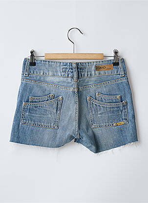 Șort țesătură denim talie joasă albastru RWD femeie