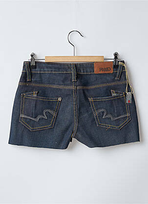 Șort țesătură denim talie joasă albastru RWD femeie