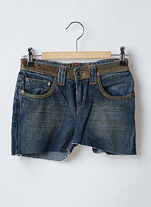 Șort țesătură denim talie joasă albastru TEDDY SMITH femeie