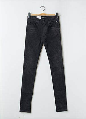 Blugi skinny elasticitate negru REPLAY femeie
