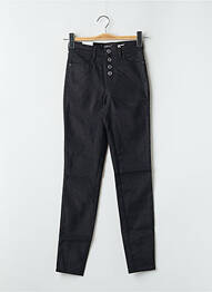 Blugi skinny talie înaltă talie înaltă negru GUESS femeie
