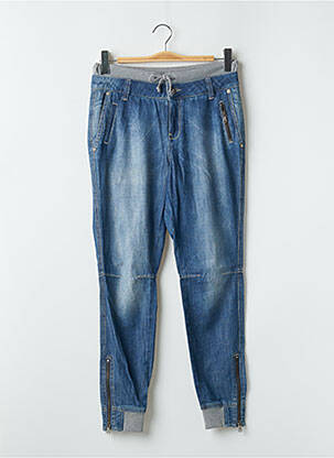 Blugi boyfriend albastru TEDDY SMITH femeie